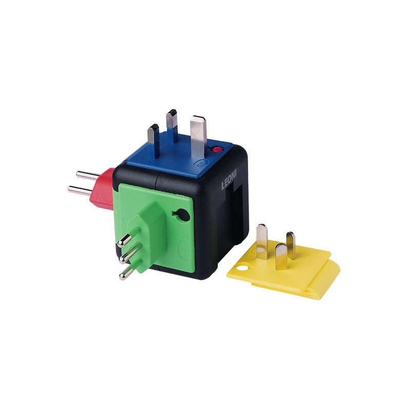 K+R SAFETY WORLD travel plug adapter set