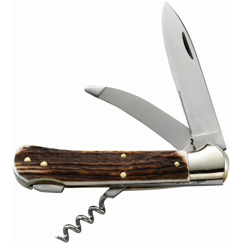 Herbertz Knives Pocket knife, horn grip, 258211