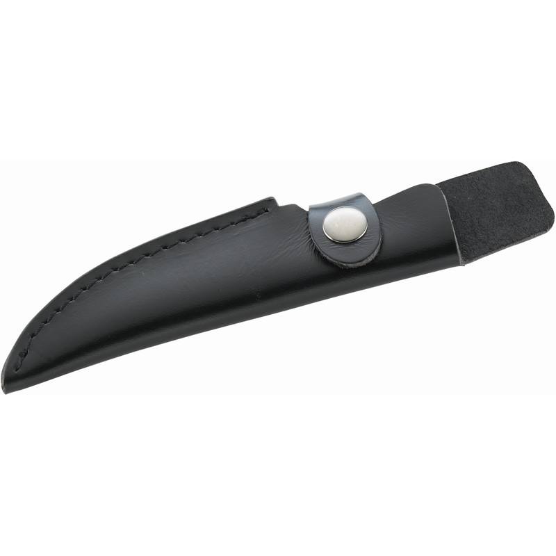 Herbertz Knives Damascus steel knife, cow horn, 104509