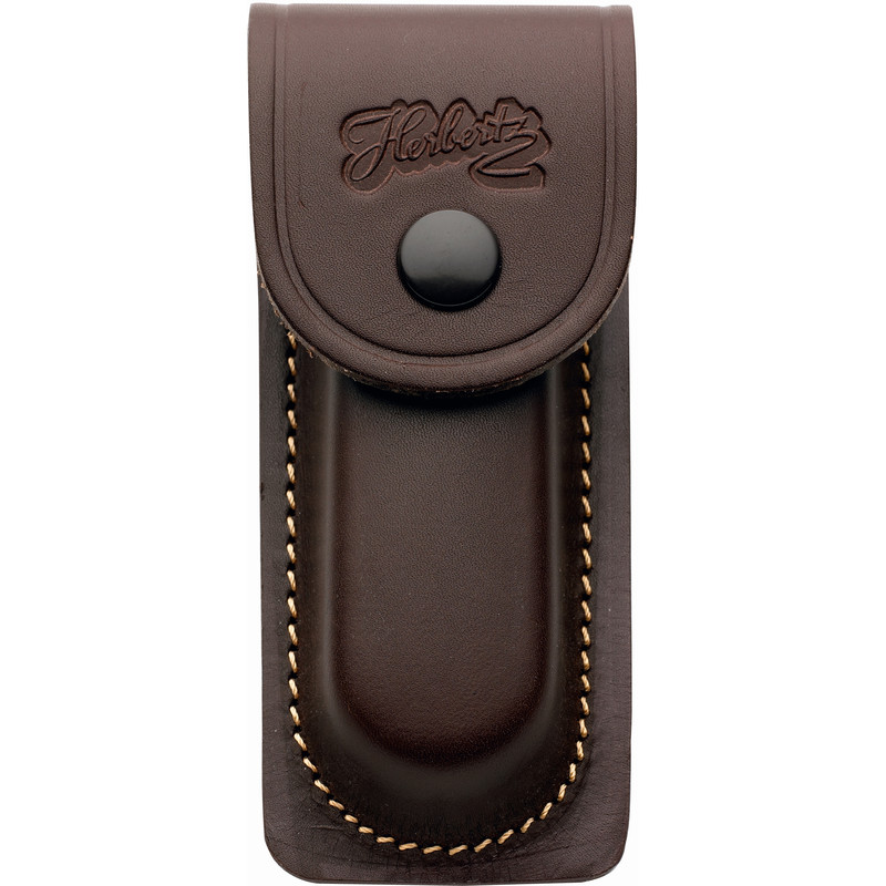 Herbertz Pocket knife leather case 2653090, brown, for 9 cm