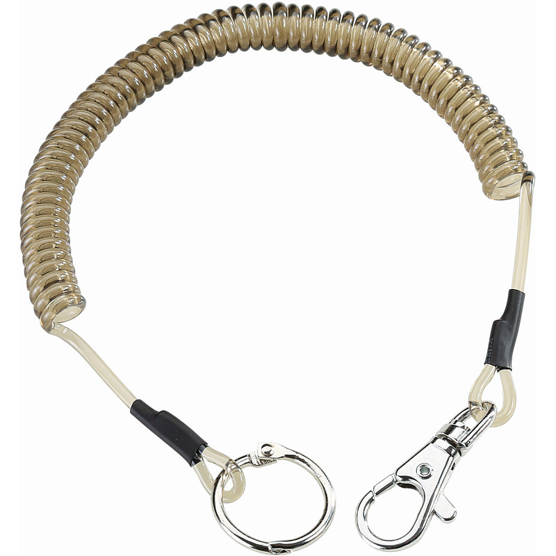 Herbertz Coiled cord pocket knife chain, 32cm, 912400