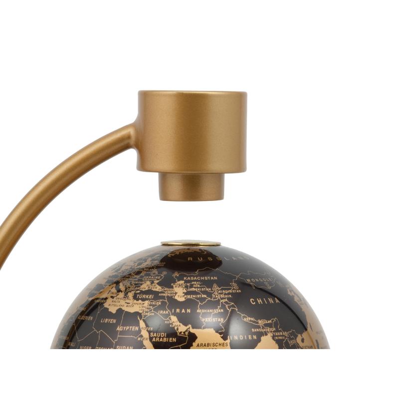 Stellanova floating globe, metallic gold 10cm