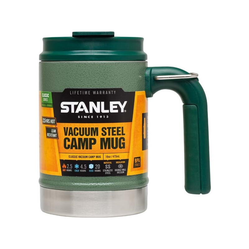 Stanley Classic thermos flask Camp Mug 0.47l, green