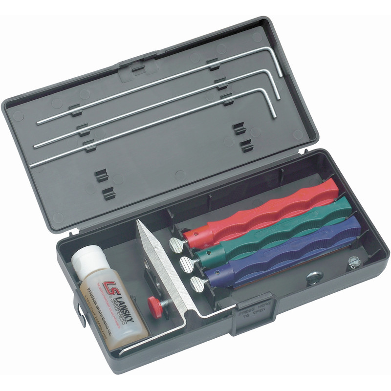 Lansky Sharpeners Lansky diamond sharpening set with 3 sharpening stones