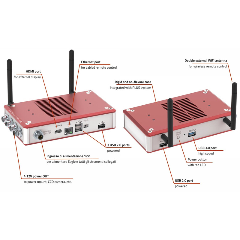 PrimaLuceLab EAGLE - Control unit for telescopes and astrophotography