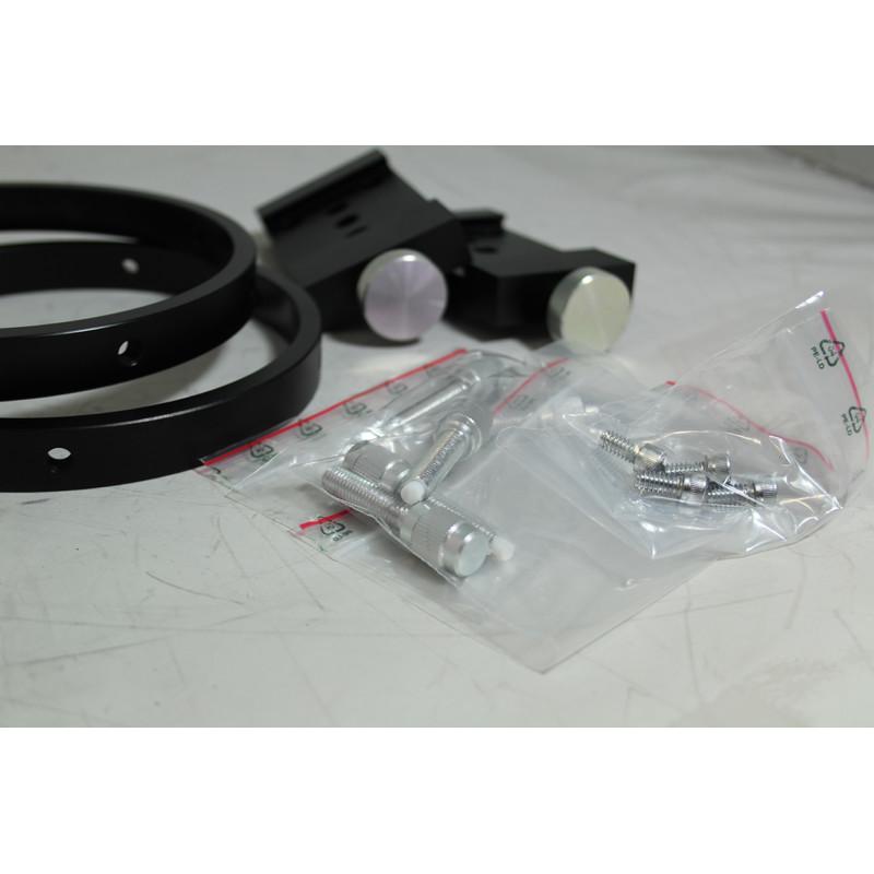 Guide scope rings, 150mm, with 2" sliding clamps