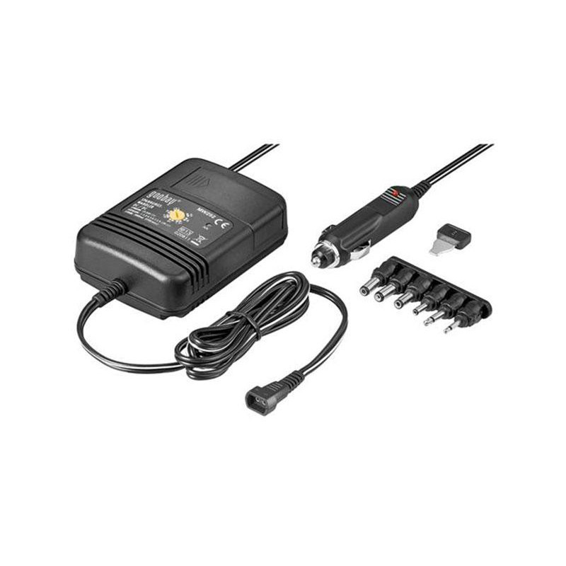 TS Optics Cable Power supply coaxial adapter set with cigarette lighter plug