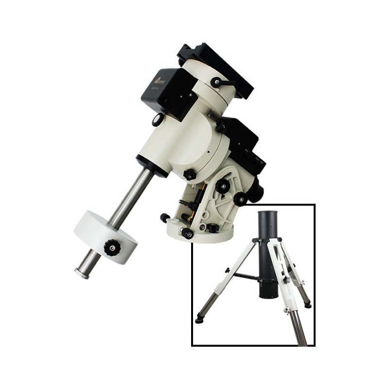 iOptron iEQ45 Pro Dual EQ/AZ mount with Tri-Pier tripod and wheeled case