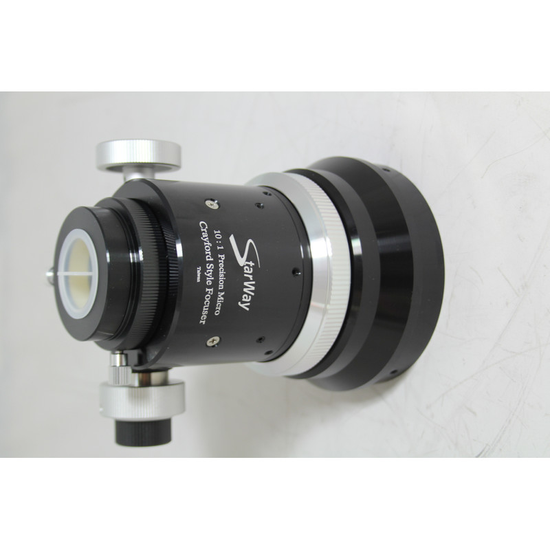 Omegon 2" Crayford focuser for 113mm refractors, 1:10 reduction fine focusing