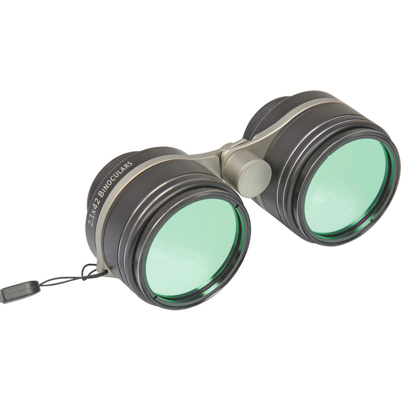 Omegon 2.1x42 wide-field binoculars for star field observing