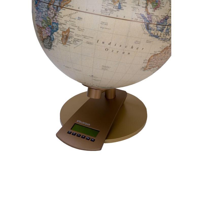 Stellanova World Time Globe antique 20cm (German)