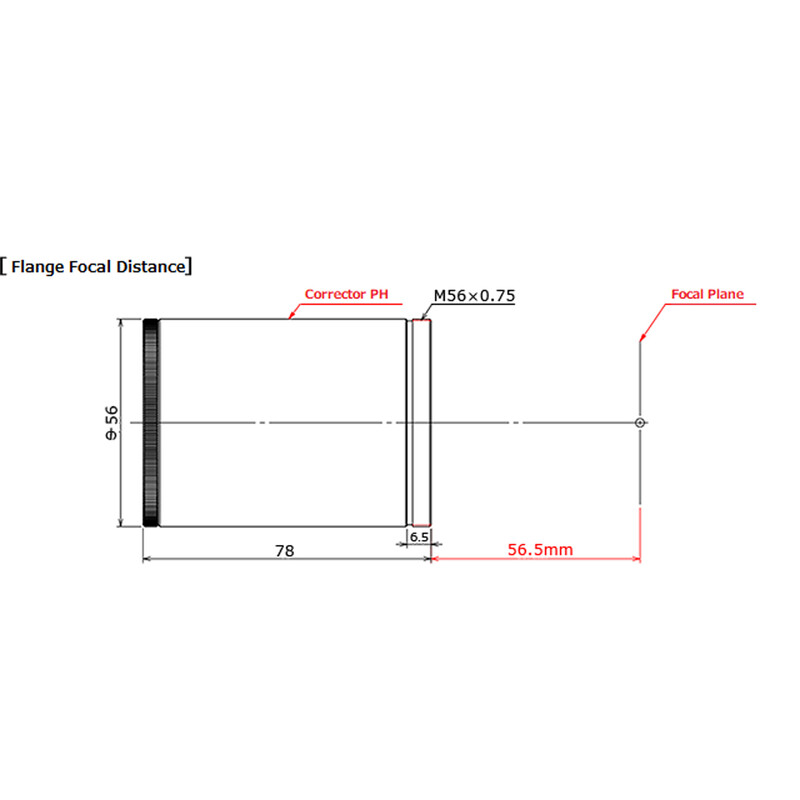 Vixen Coma Corrector PH for R200SS Telescope