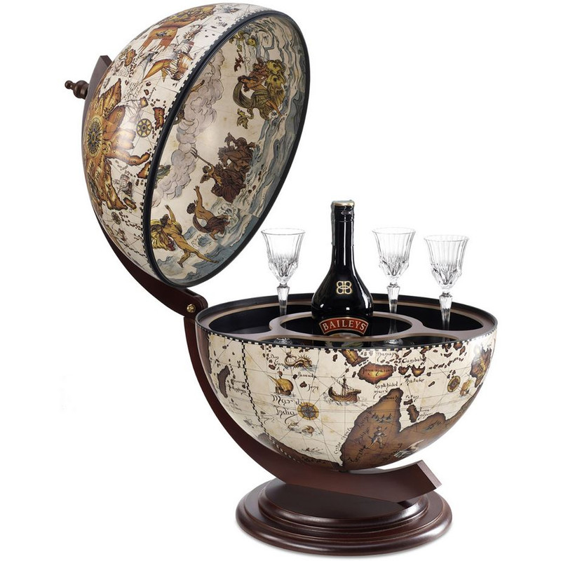 Zoffoli living Globe Bar Sfera 42 Ivory 42cm
