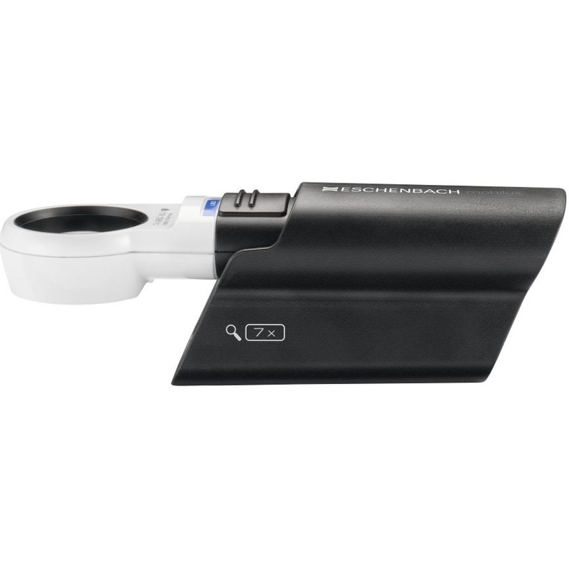 Eschenbach MOBASE stand for Mobilux 7.0X illuminated pocket magnifier