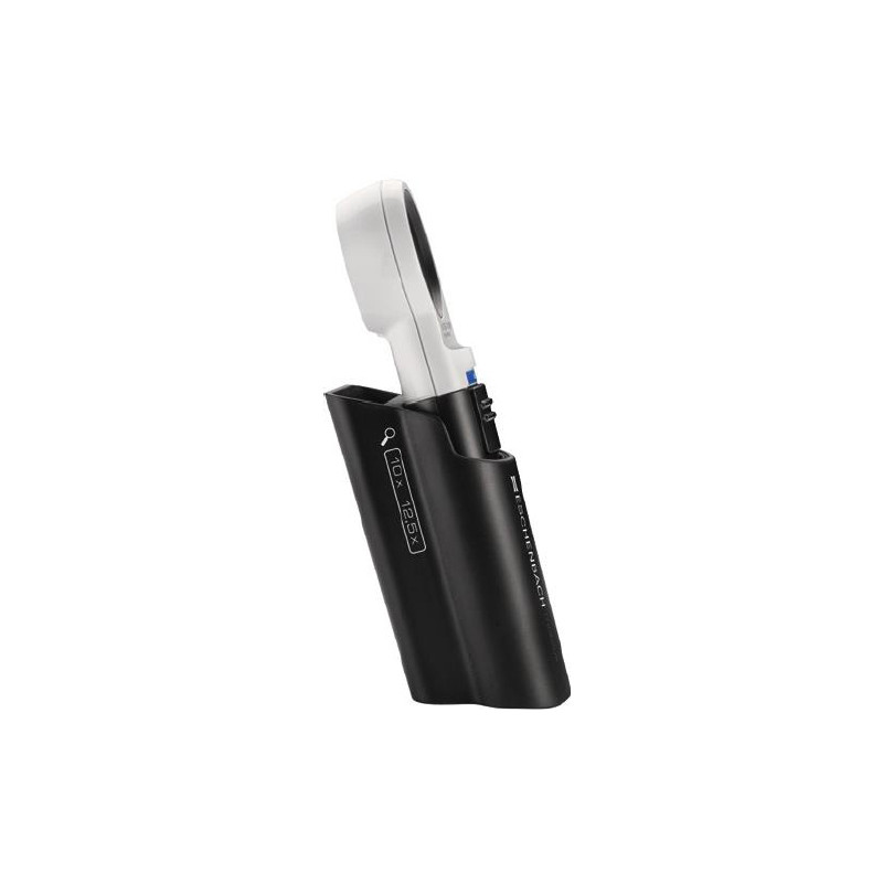 Eschenbach MOBASE stand for Mobilux 10.0X and 12.5X illuminated pocket magnifiers