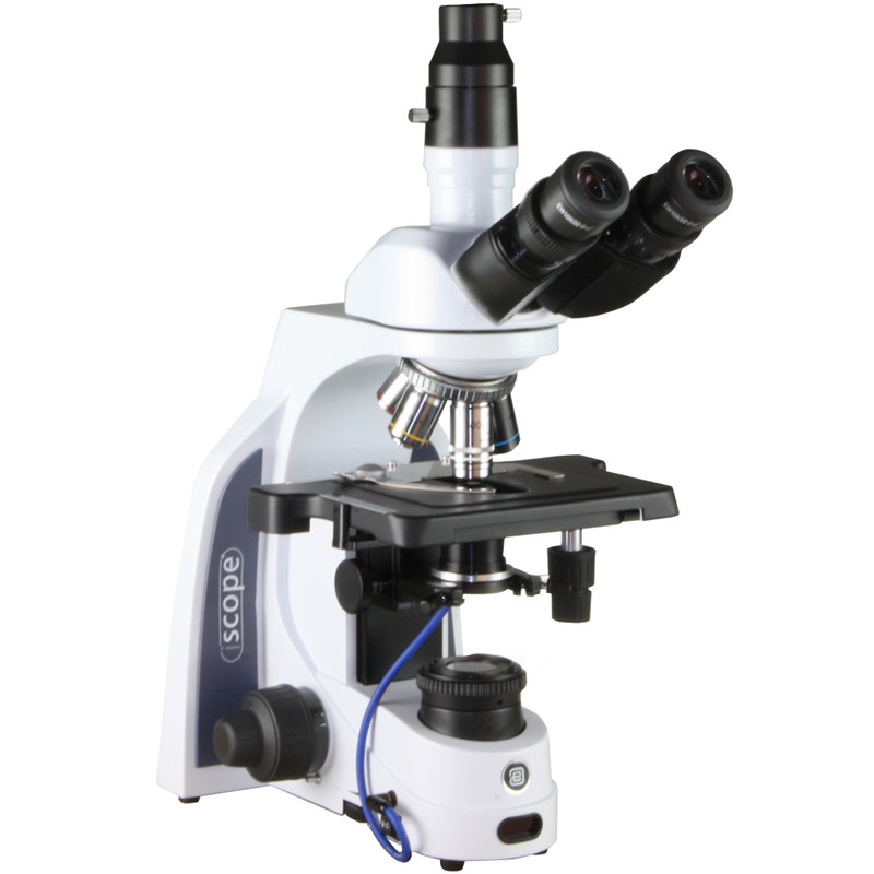 Euromex Microscope iScope IS.1153-PLi/DF, trino, HF, DF, infinity, plan, 40-1000x, LED