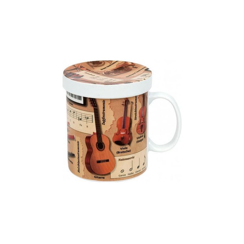 Könitz Cup Wissensbecher für Teetrinker Musik