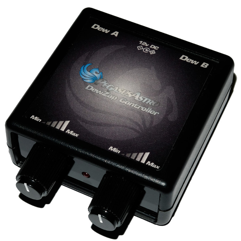 PegasusAstro Controls Dual Channel Dew Heater Controller DewZap