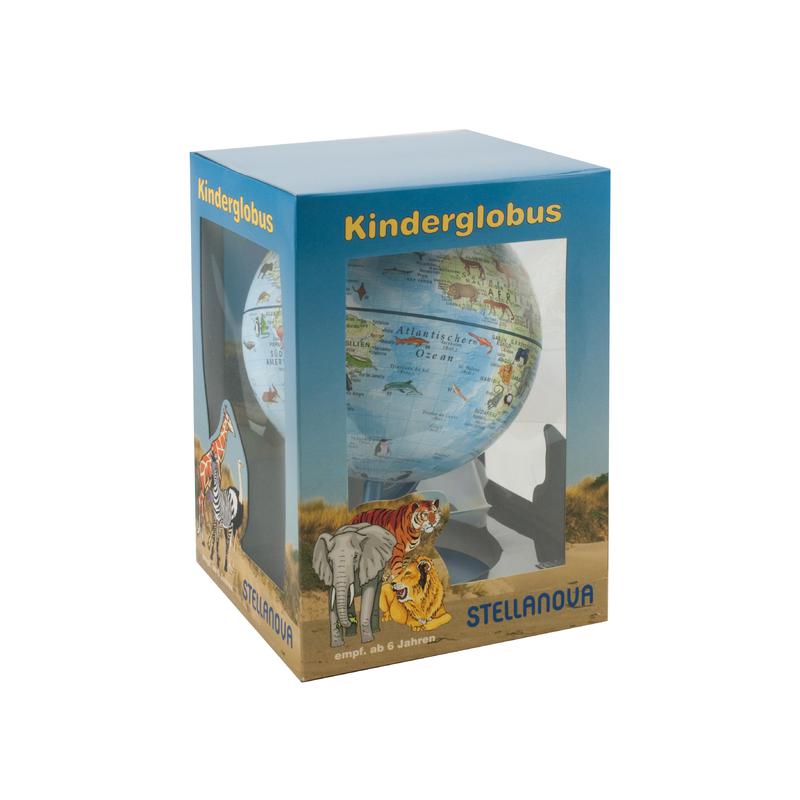 Stellanova Kids-Illuminated Globe with animal Encyclopedia 881518