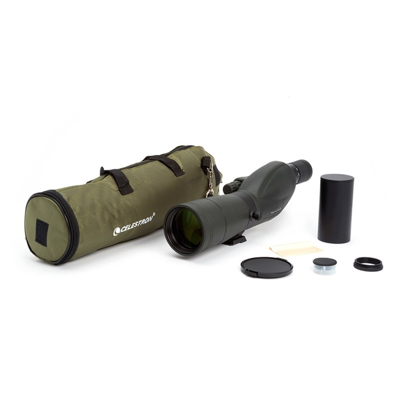 Celestron 16-48x65 TrailSeeker spotting scope, straight eyepiece