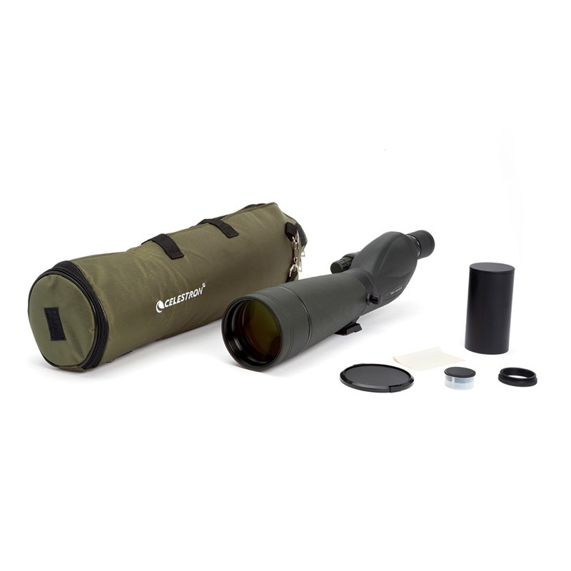 Celestron TrailSeeker 20-60x80 spotting scope, straight eyepiece