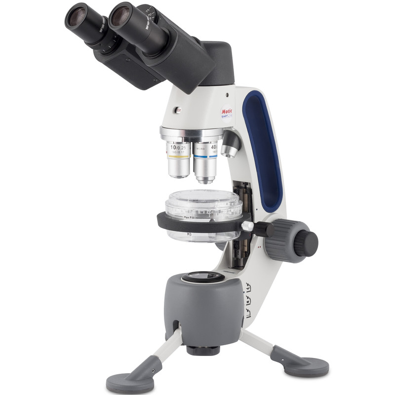 Motic Microscope SWIFT3HYBRID, bino, 10x-400x