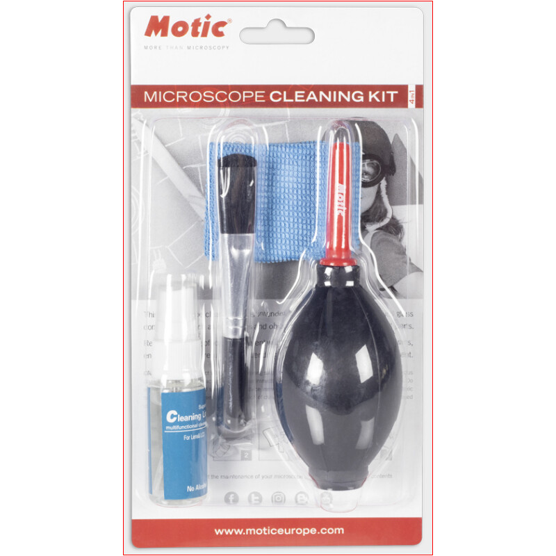 Motic microscope cleaning set