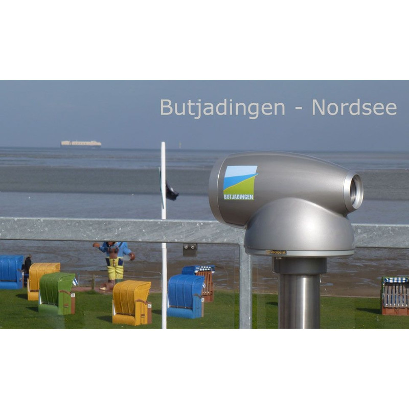 Telescope idee-Concept Fernrohr Anbringung Ihres Logos
