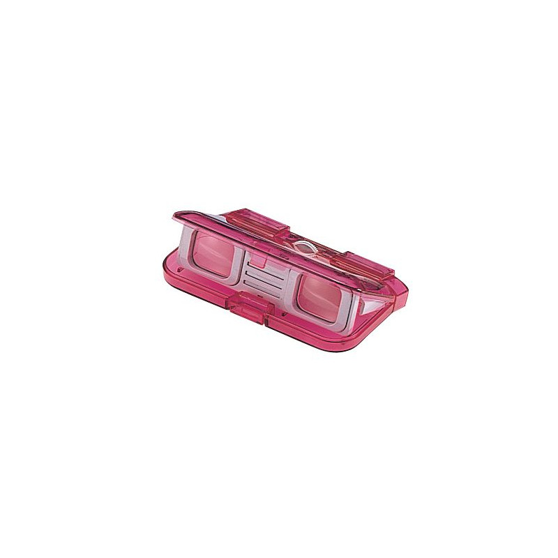 Vixen Opera glasses Lorgnette 3x28, pink, translucent