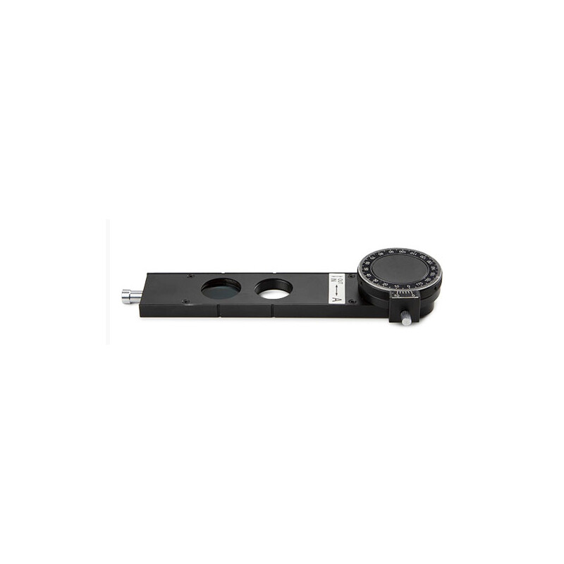 Euromex Q360° rotatable polarizer in slider for transmitted polarization attachment of iScope