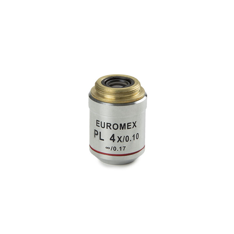 Euromex Objective AE.3104, 4x/0.10, w.d. 11,9 mm, PL IOS infinity, plan (Oxion)