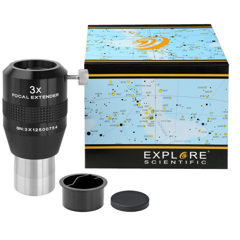 Explore Scientific Barlow Lens Focal Extender 3x 1,25"