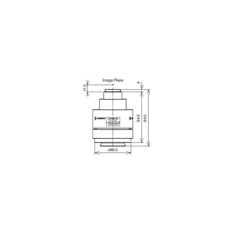 Evident Olympus Camera adaptor U-TV1XC, C-Mount