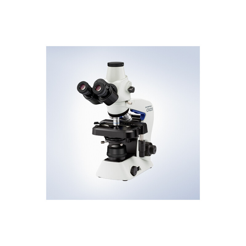 Evident Olympus Microscope Olympus CX23 Photo, trino, plan, 40x,100x, 400x, LED