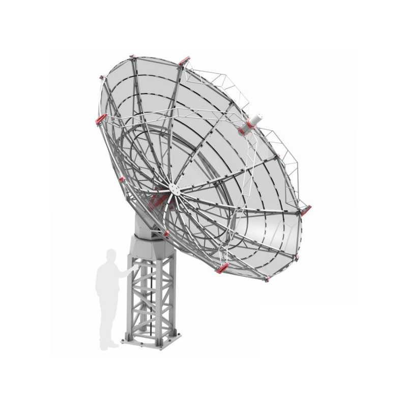 Radio2Space Advanced Radio Telescope Spider 500A with waterproof mount