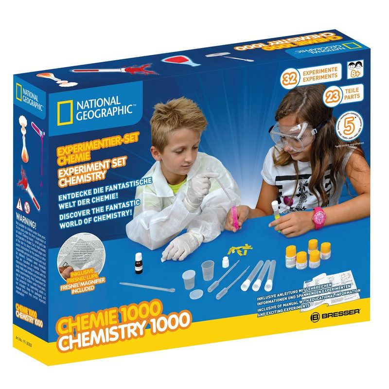 National Geographic Experimental Set Chemistry 1000
