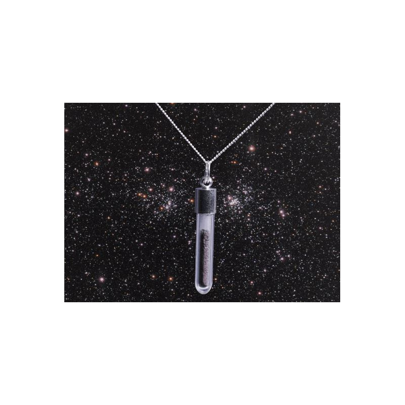 Jurassic Jewellery Meteorites Stardust Meteorite Vial Necklace (Tube)