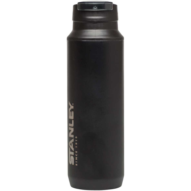 Stanley Mountain thermos flask with mug, 0.47l, black