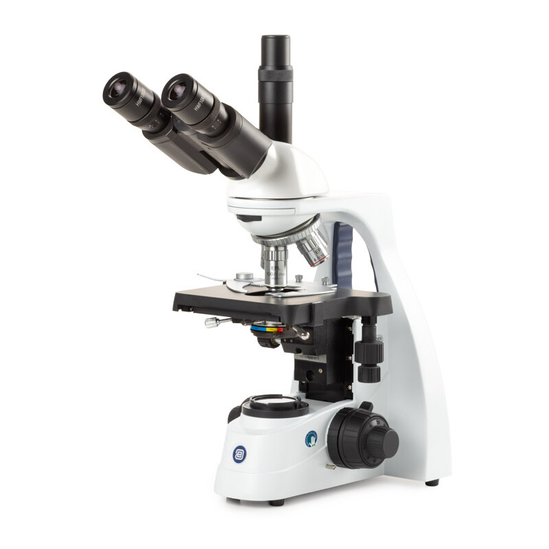 Euromex Microscope BS.1153-EPLi, trino, e-plan, infinity, 40x-1000x, 10x/20, Akku, LED, 3W