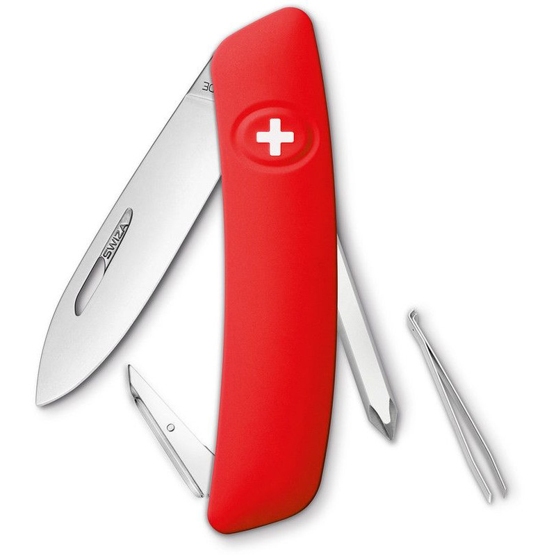 SWIZA Knives D02 Swiss Army Knife, red