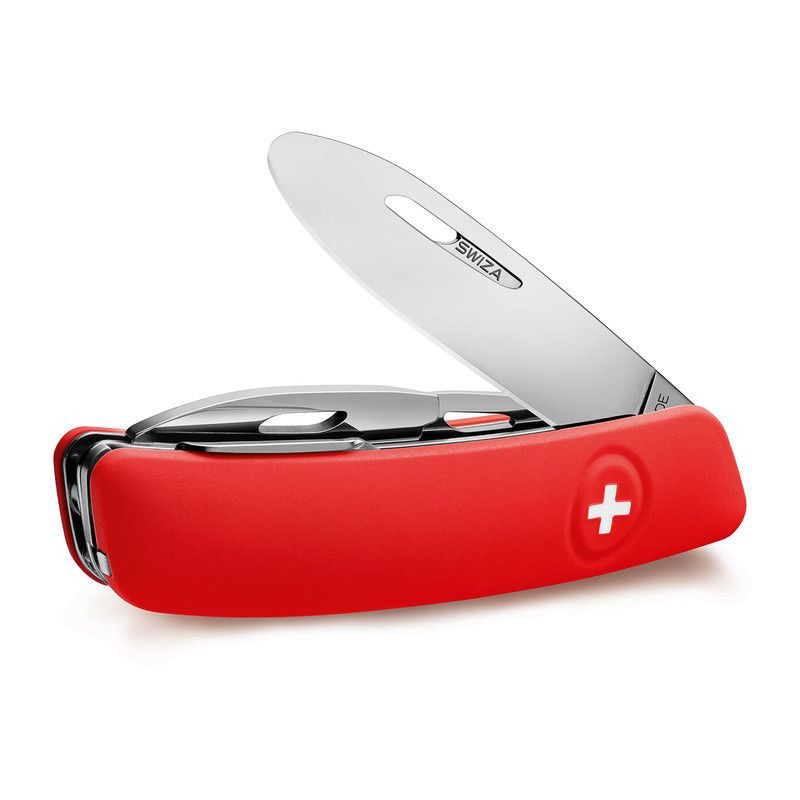 SWIZA Knives J02 Swiss children's pocket knife, red