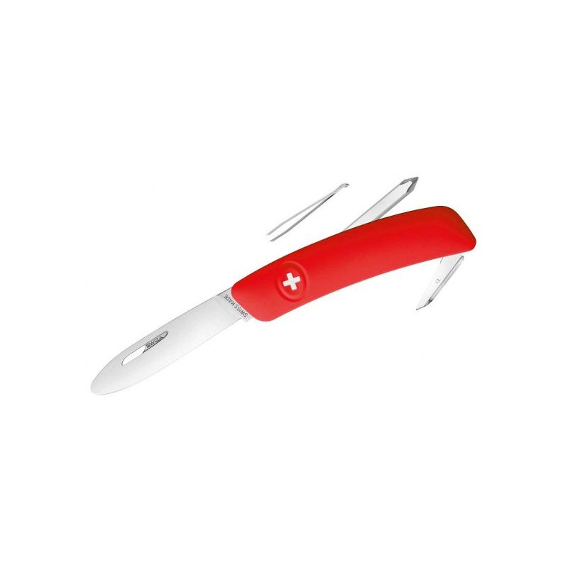 SWIZA Knives J02 Swiss children's pocket knife, red