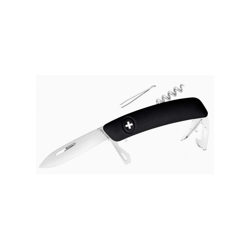 SWIZA Knives D03 Swiss Army Knife, black