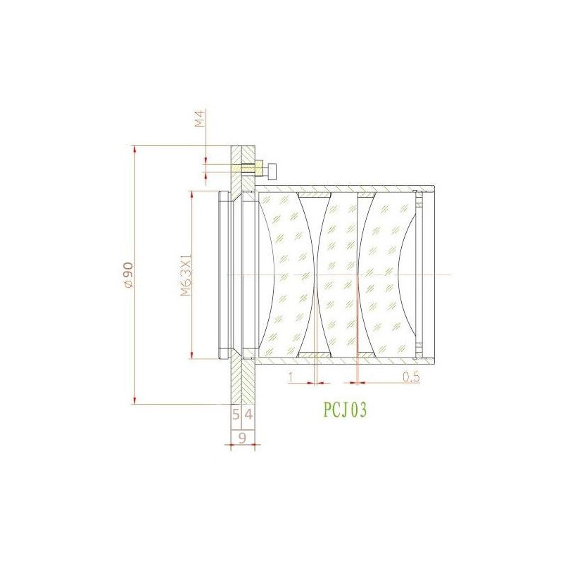 APM Riccardi M63 adjusting flange