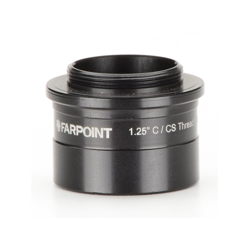 Farpoint 1.25″ nosepiece-to-C /CS mount male adapter