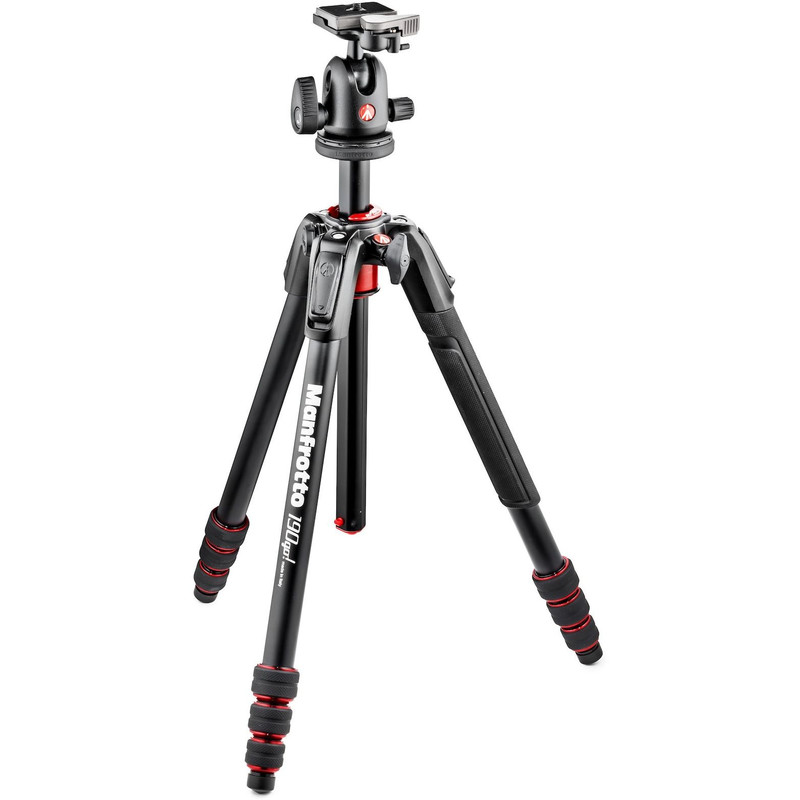 Manfrotto Aluminium tripod MK190GOA4TB BH with ball head