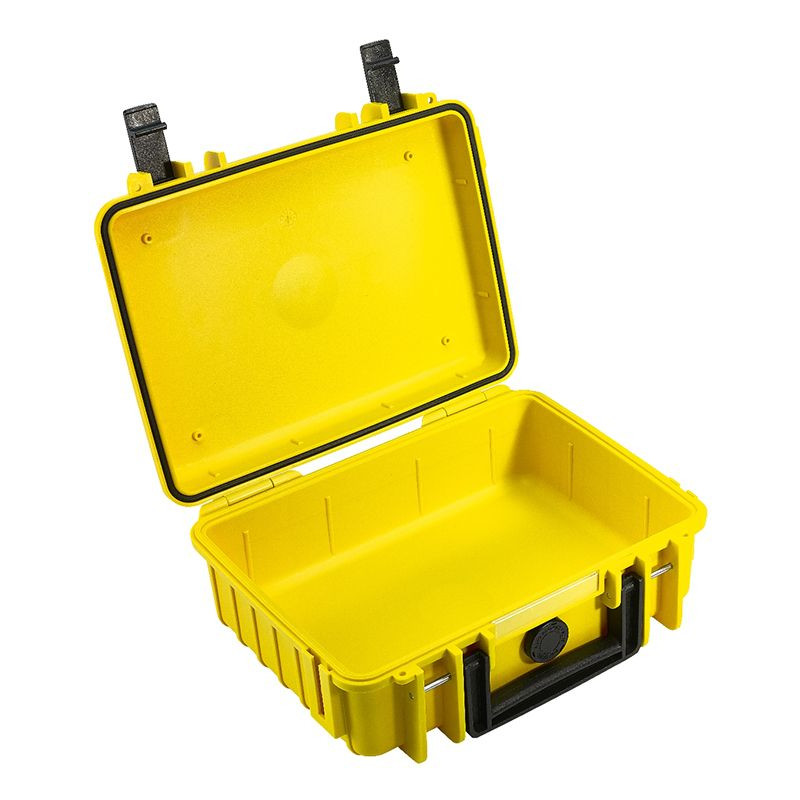 B+W Type 1000 case, yellow/empty