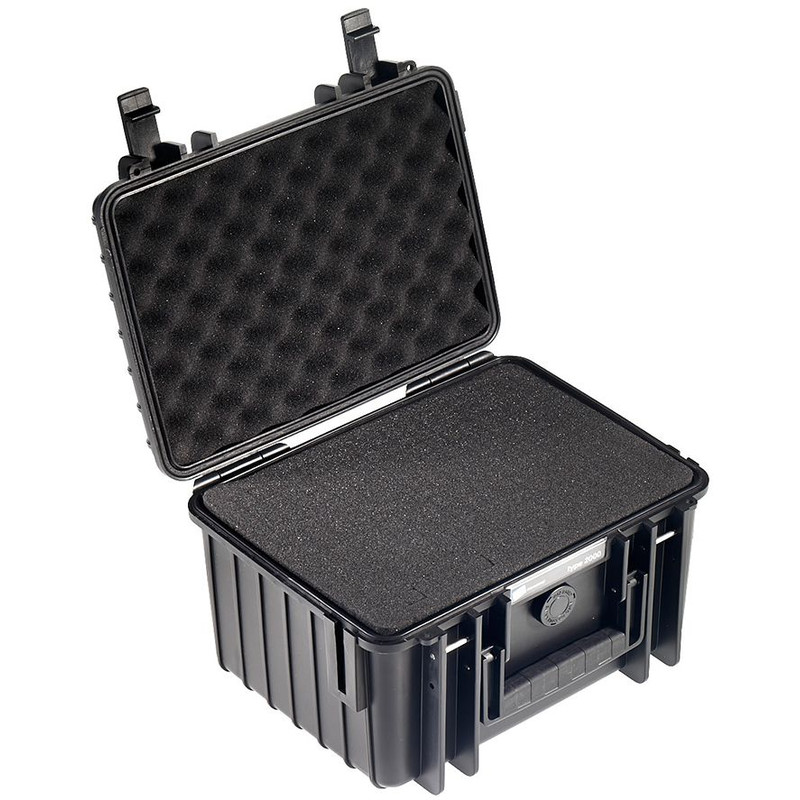 B+W Type 2000 case, black/foam lined