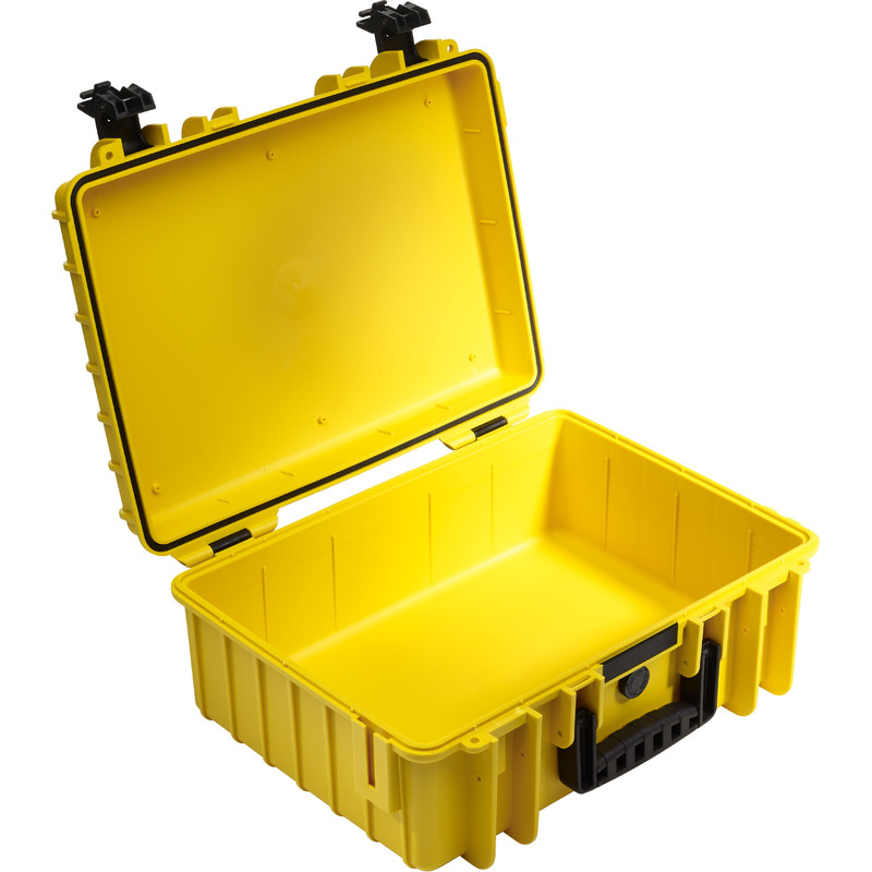 B+W Type 5000 case, yellow/empty