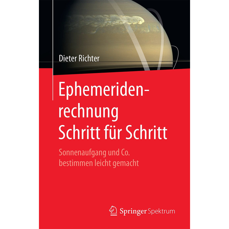 Springer Ephemeridenrechnung Schritt für Schritt